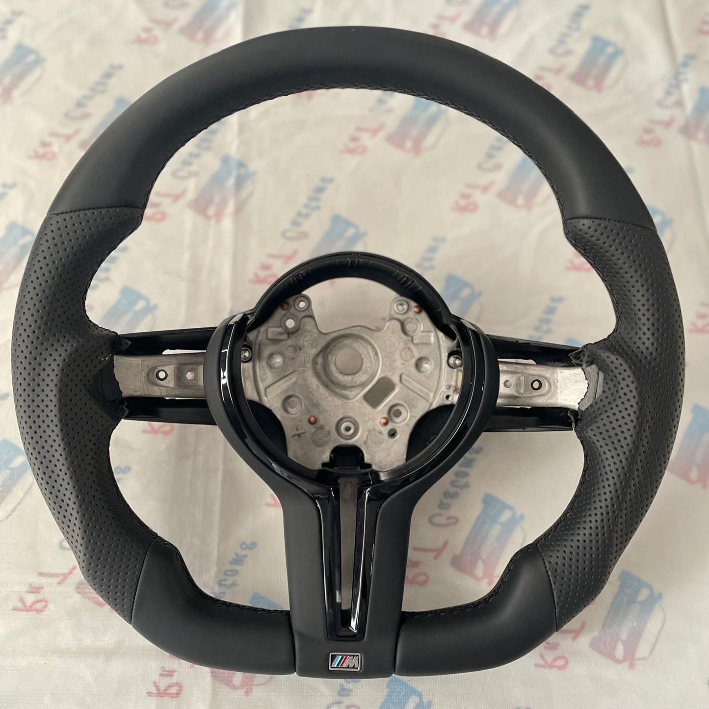 BMW Alcantara / Leather Flatbottom Steering Wheel