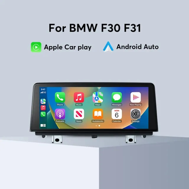 10.25" Wireless Apple CarPlay Android Auto idrive screen for BMW Series 3 4 F30 F31 F34 F32 F33 F36 F80 Head Unit(evo iD 5/ evo iD 6)