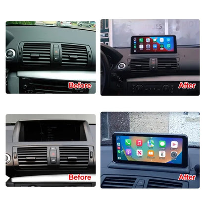 10.25" Wireless CarPlay Android auto Screen for BMW Series 1 E87 E88 E81 E82 Head Unit (CIC)