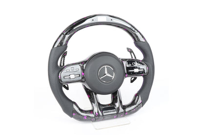 Mercedes w205 w206 - LED Carbon Steering Wheel