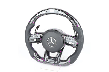 Mercedes w205 w206 - LED Carbon Steering Wheel