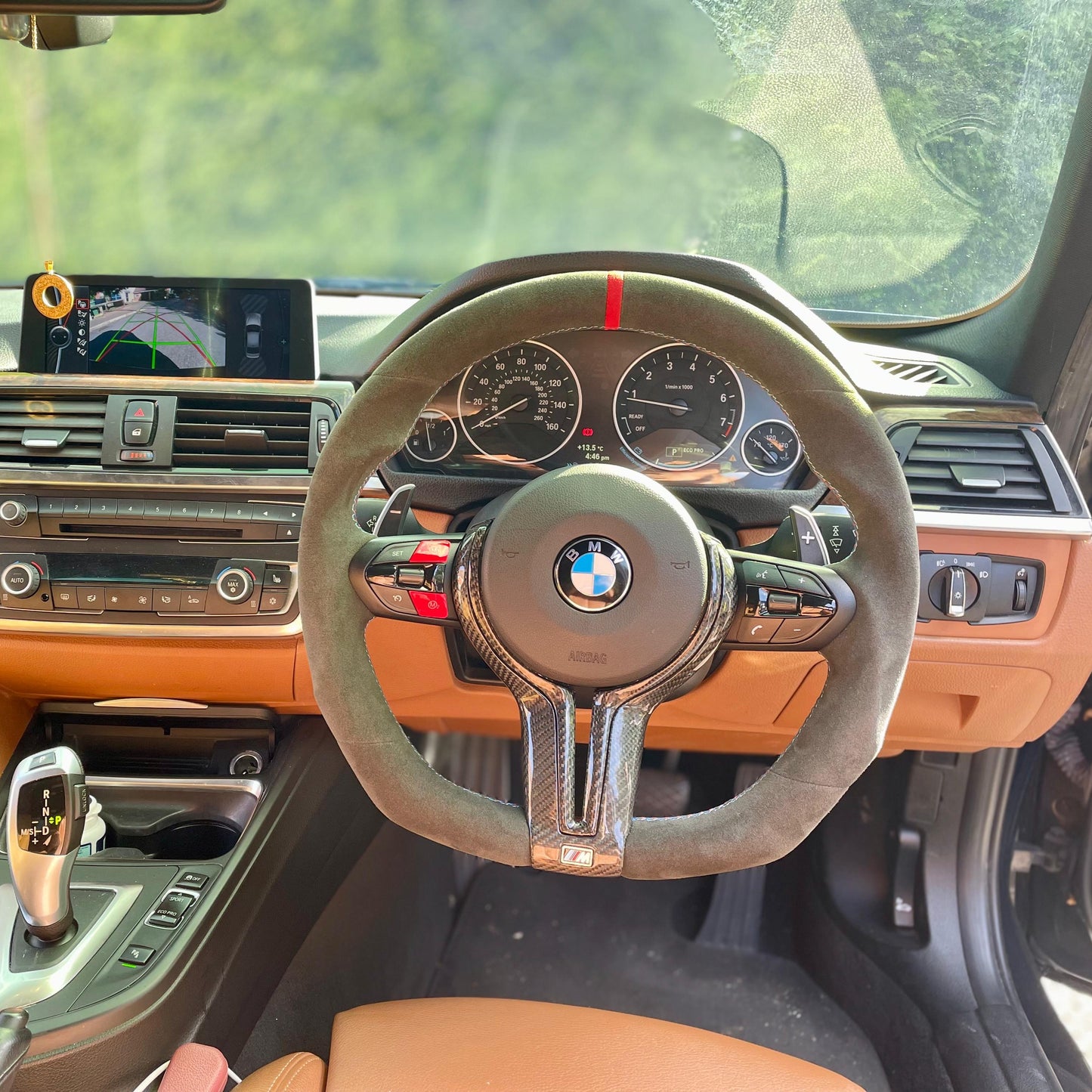 BMW Alcantara / Leather Flatbottom Steering Wheel