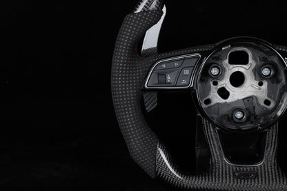 Audi Carbon Steering Wheel - RS3 RS4 RS5 A3 A4 A5 S3 S4 S5 (2017 - 2024)