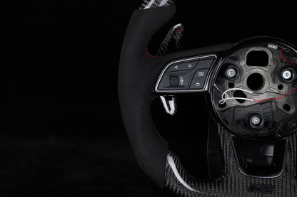 Audi Carbon Steering Wheel - RS3 RS4 RS5 A3 A4 A5 S3 S4 S5 (2017 - 2024)