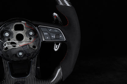 Audi Carbon Steering Wheel - RS3 RS4 RS5 A3 A4 A5 S3 S4 S5 (2017 - 2024)