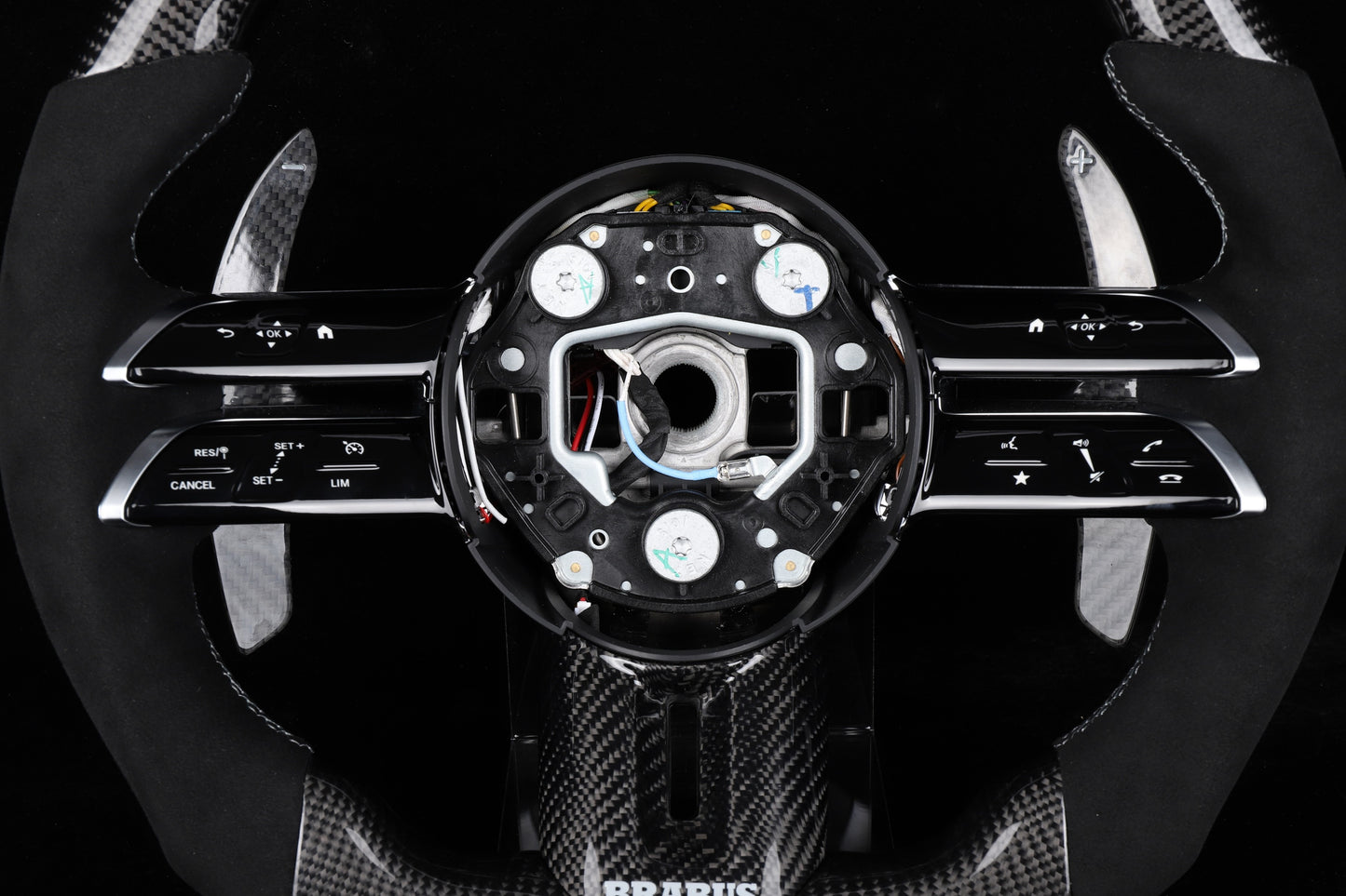 Mercedes w206 - LED Carbon Steering Wheel