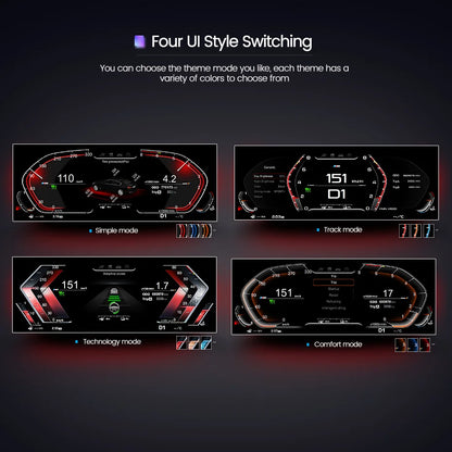 Digital Instrument Cluster Display For BMW 1 Series X1 X2 F20 F22 F48 F49 F39 F52