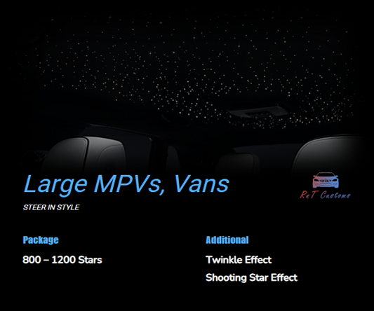 Large MPVs & Van - Starlight Kit