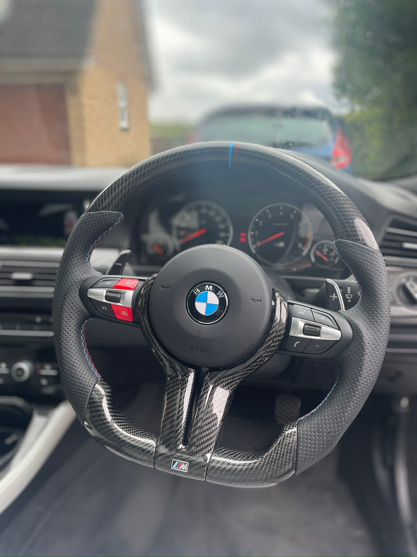 BMW (F Series) Carbon Fibre Steering Wheel