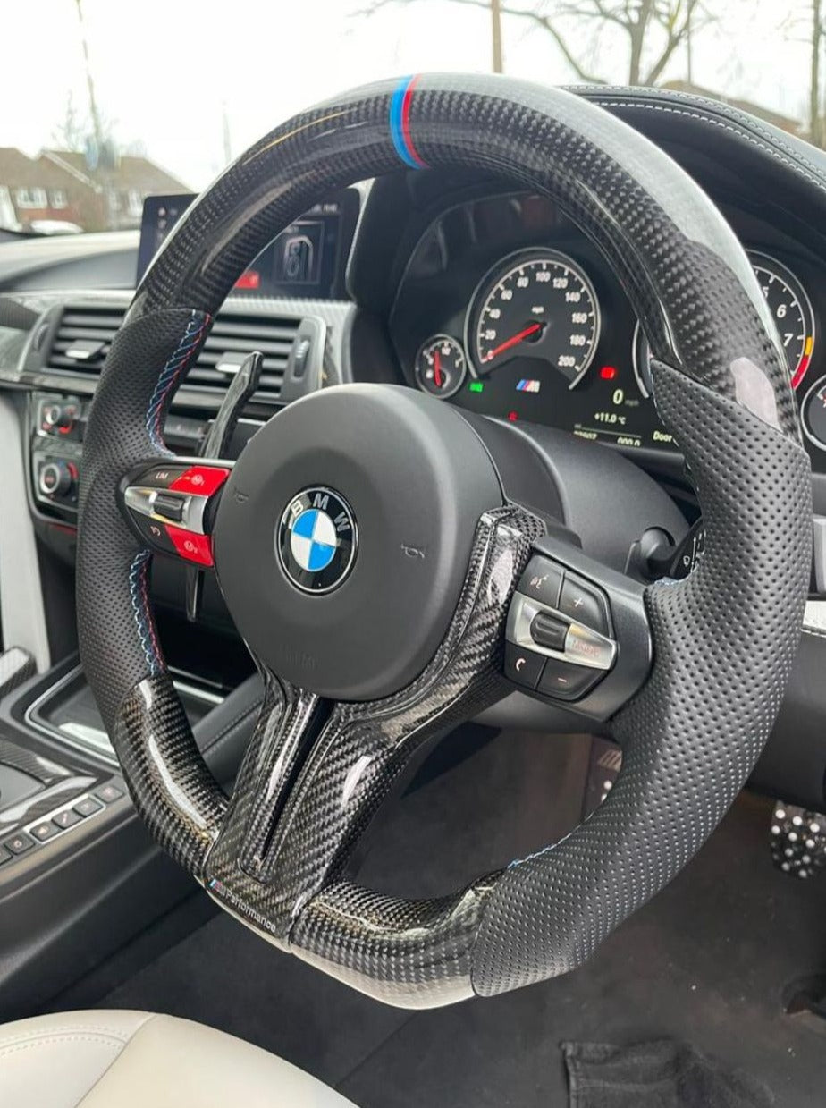 BMW (F Series) Carbon Fibre Steering Wheel