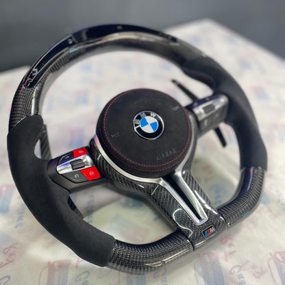 BMW (F Series) LED Carbon Fibre Steering Wheel