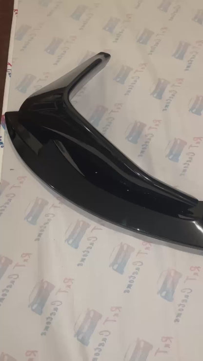 BMW F80 F82 F83 M3 M4 M PERFORMANCE GLOSS BLACK FRONT SPLITTER LIP SPOILER