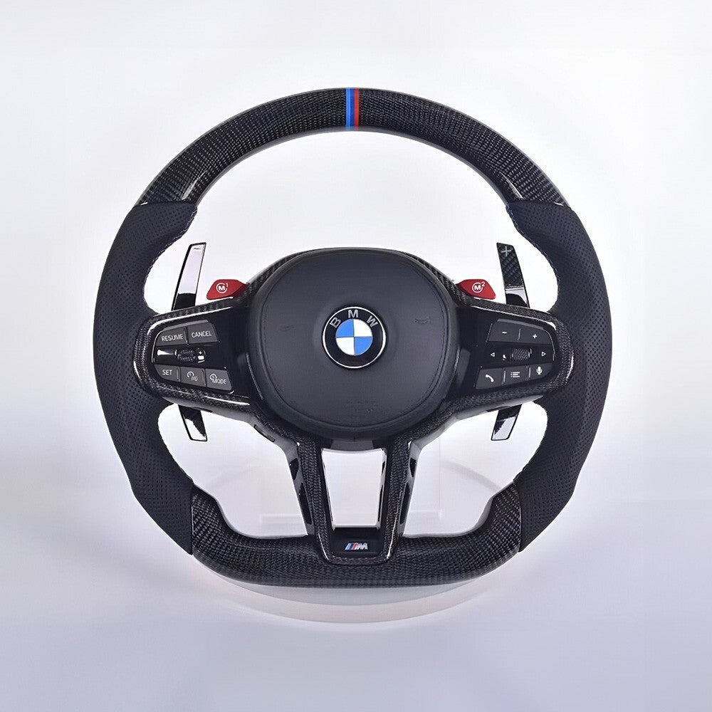 BMW Carbon Fibre Steering Wheel (G Series LCI)